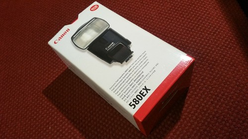 Canon 580ex flash unused - flash,