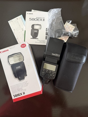 Canon speedlite 580ex - ii, flash
